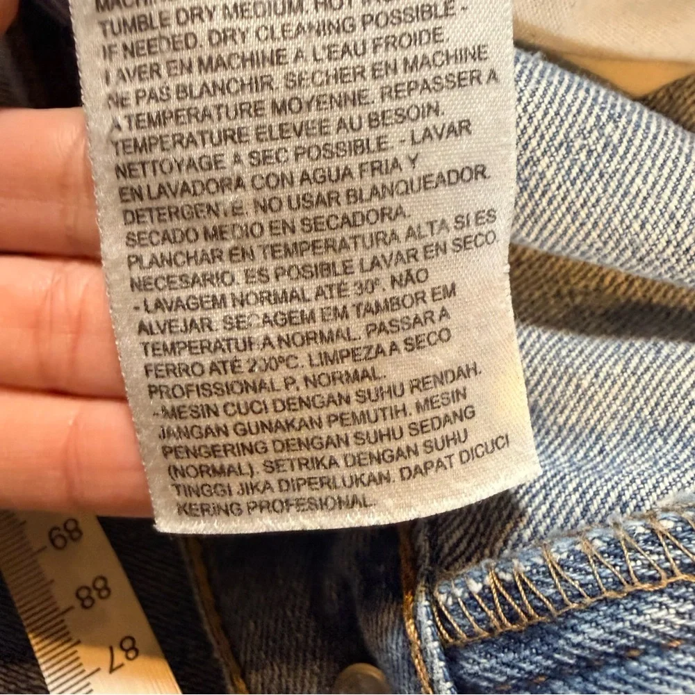 Levi's 559 Men's Relaxed Fit Jeans 42x32 Medium Wash Straight Leg Denim‎ Classic